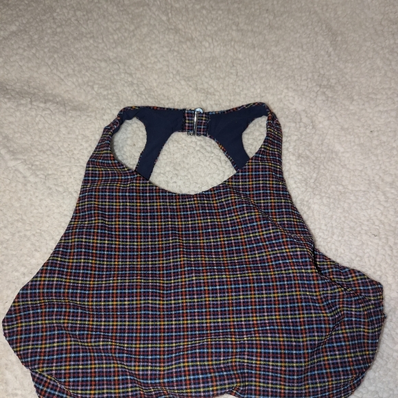 Athleta high neck seeksucker bikini top size D/DD - Picture 2 of 3